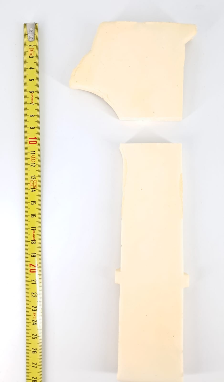 Sezione di arco diroccato scala 1/20