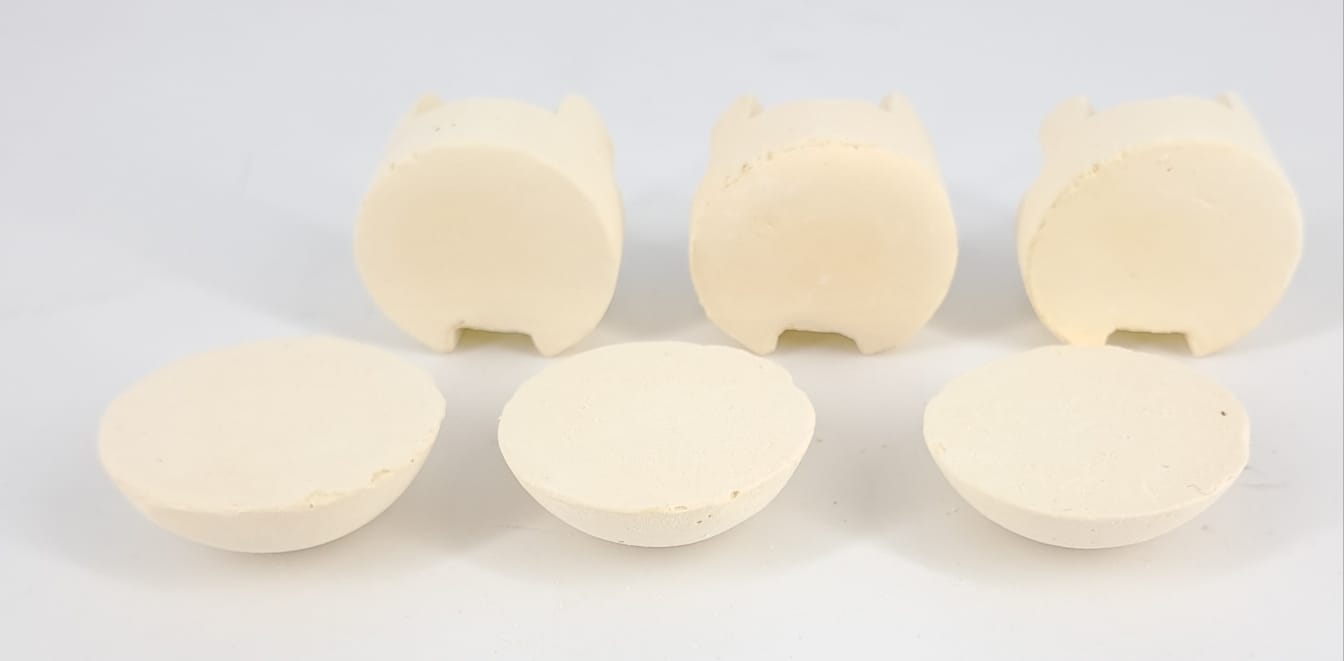 3 Bunker in gesso scala 1/72