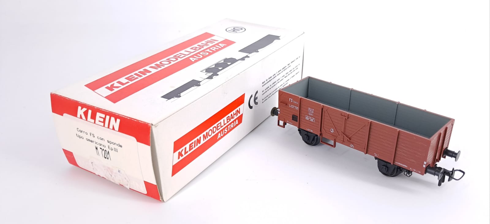 Carro FS con sponde tipo americano Epoca III H0