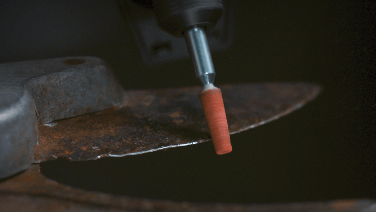 Moletta abrasiva all'ossido di alluminio 3,4 mm (997)