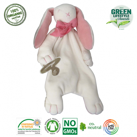 comforter coniglio rosa
