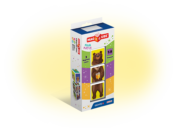 Magicube animals 3 cubi