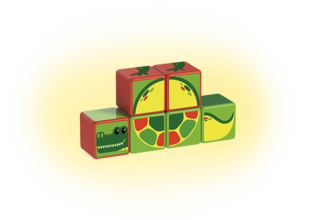 Magicube river animals turtle 6 cubi