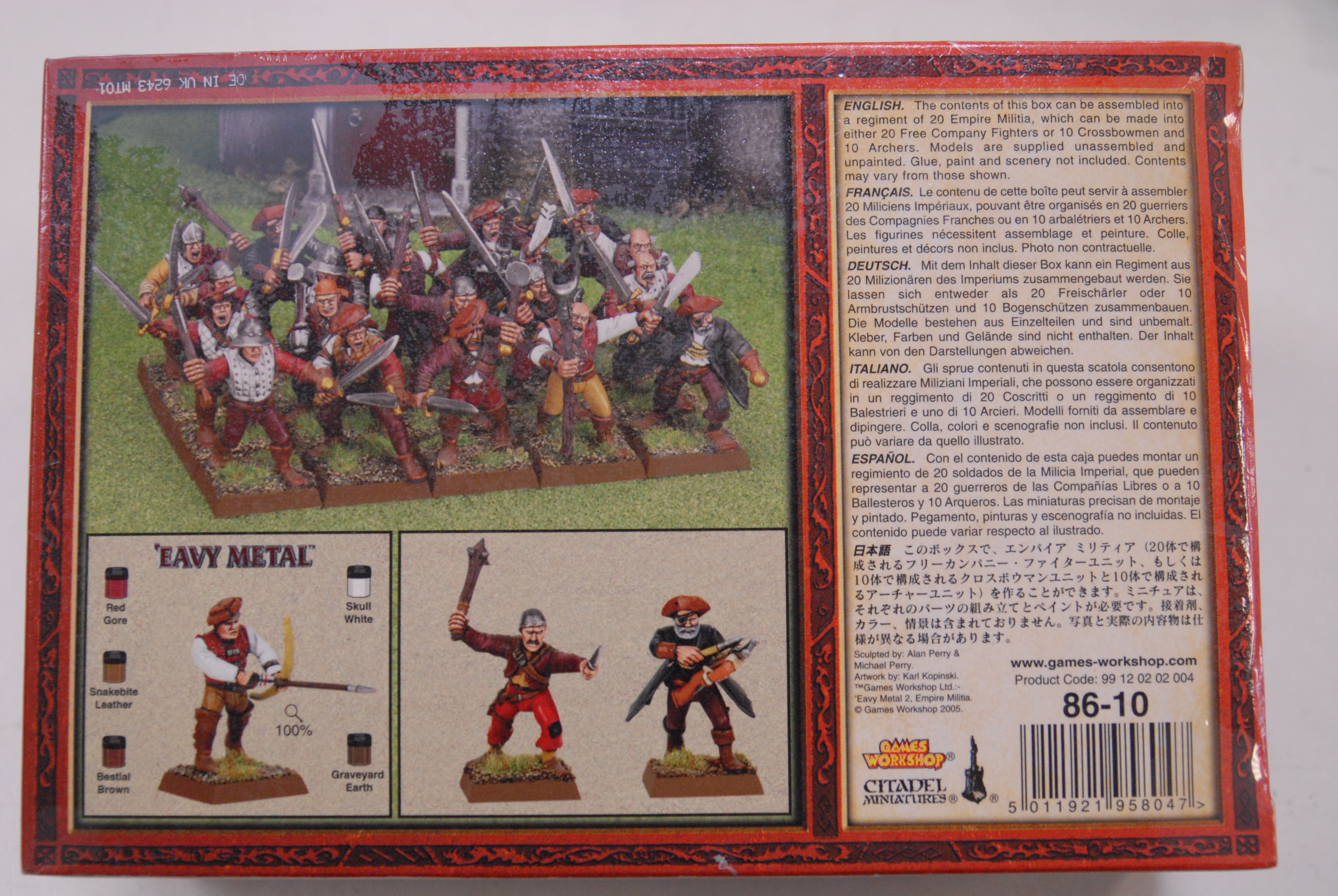 reggimento di milizia imperiale Warhammer