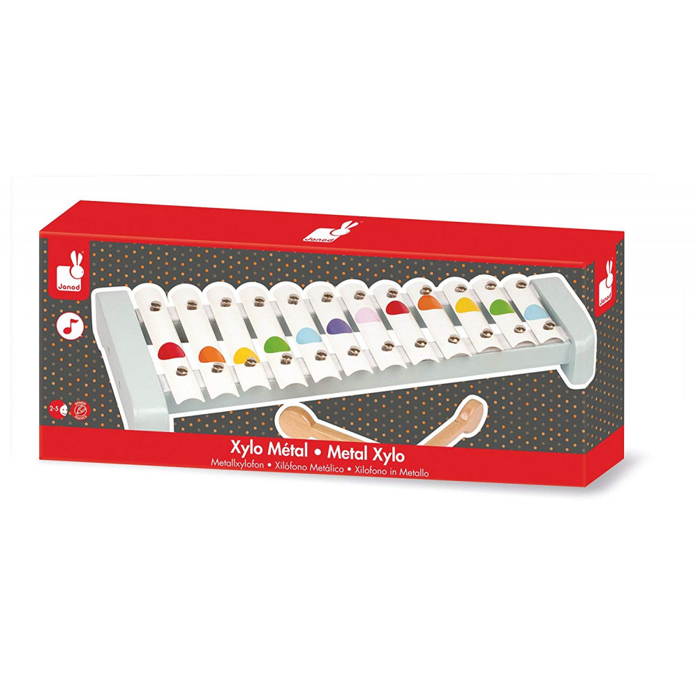 Xilofono in metallo Confetti