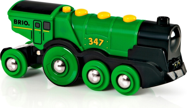 locomotore verde a batteria