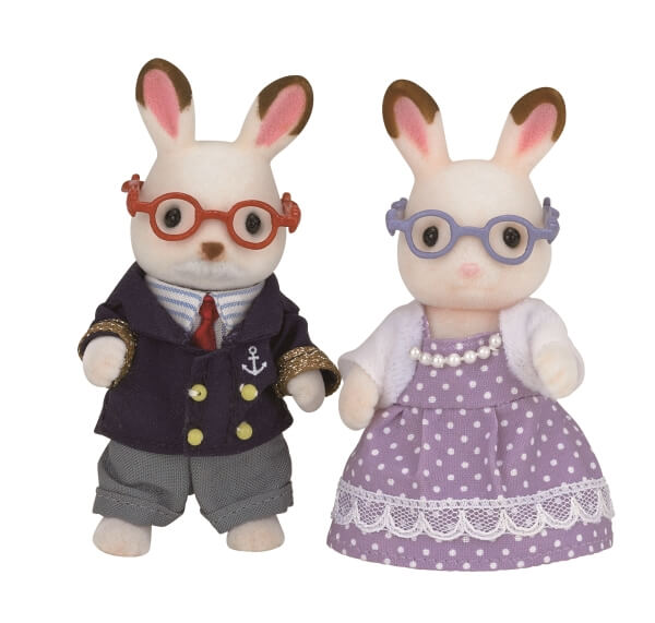 Chocolate Bunny Grandparents Else e Reinhard
