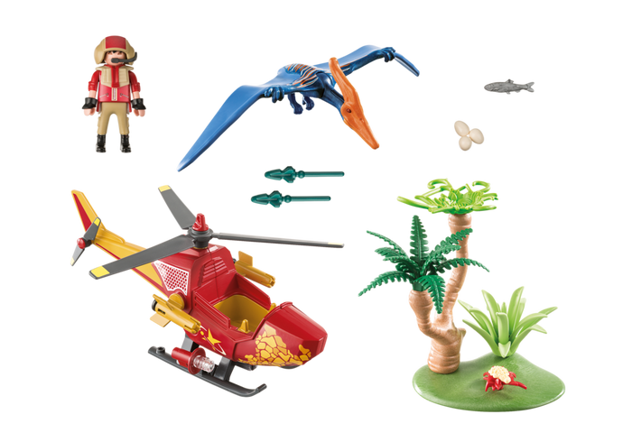 Elicottero e Pterodattilo
