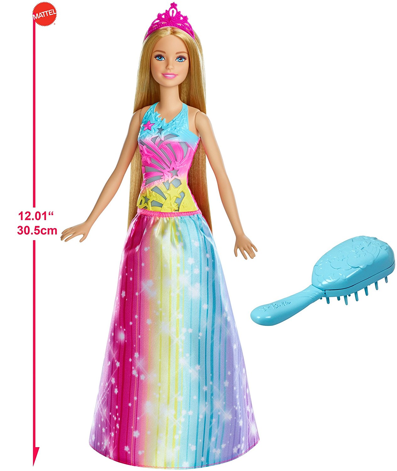 Barbie principessa pettina e brilla