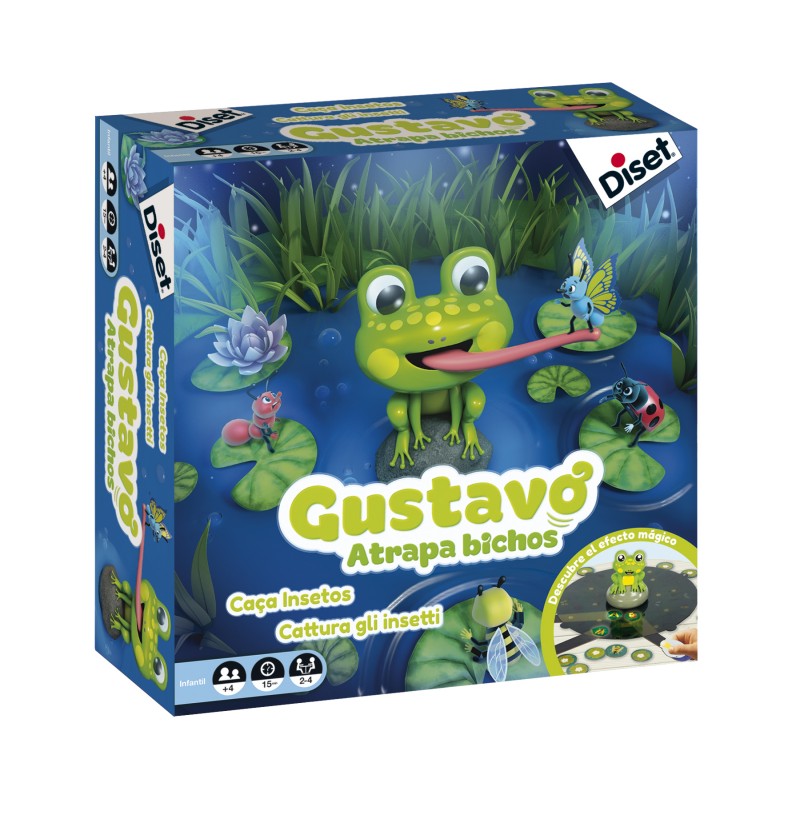 Frog Hop - rana Gustavo cattura insetti