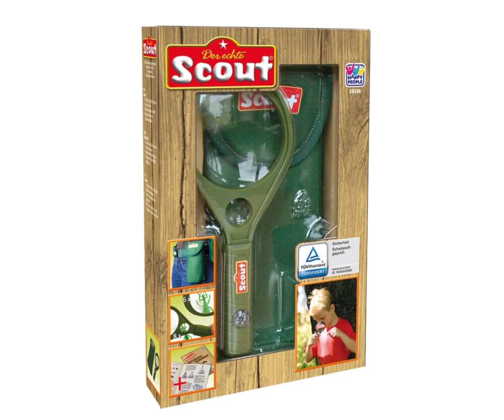 Scout lente d'ingrandimento con custodia