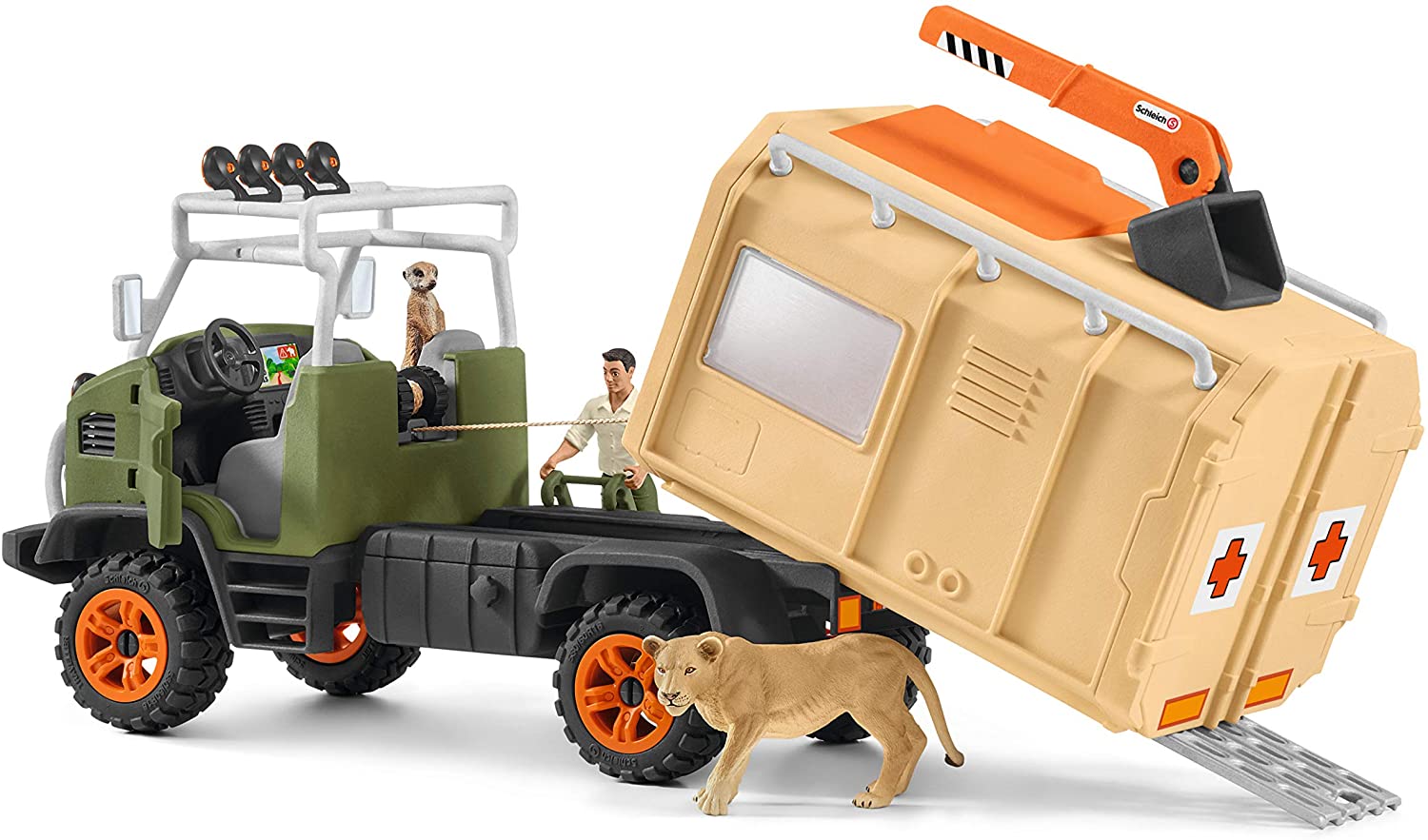 Camion di salvataggio animali di grandi dimensioni