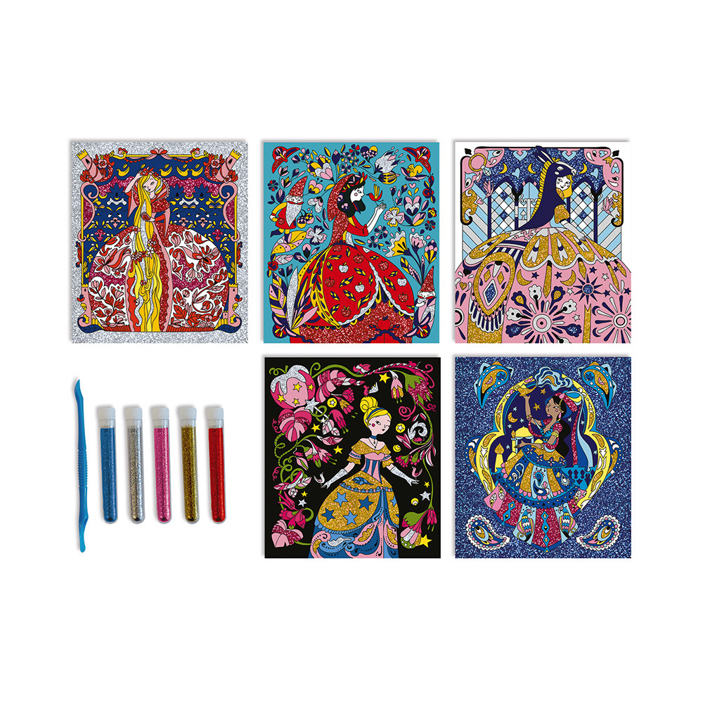glitter Princepessa delle favole
