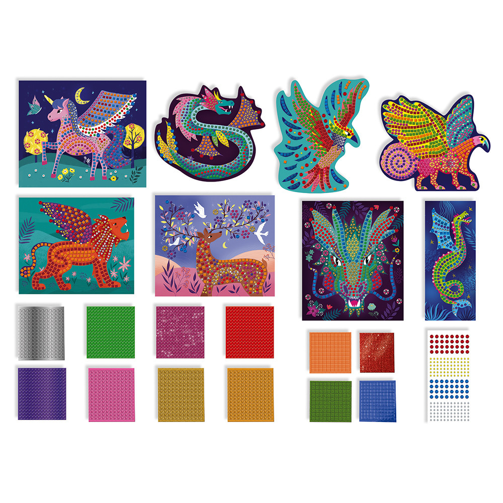 mosaici creature fantastiche