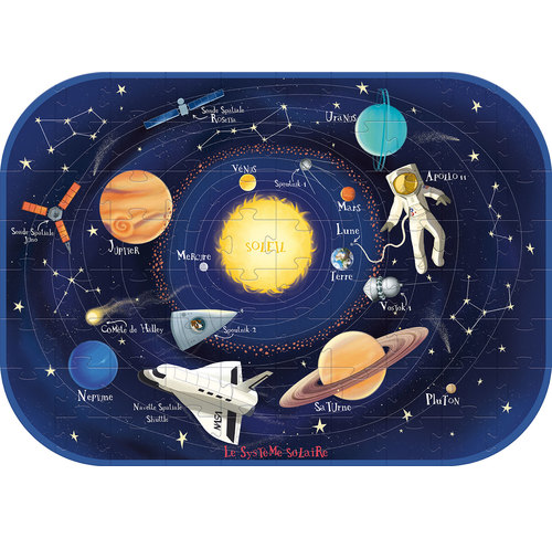 Puzzle sistema solare 76pz
