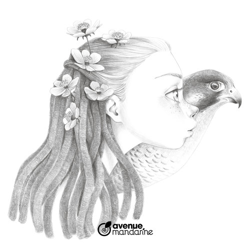 album da colorare Wild 4 Emmanuelle Colin