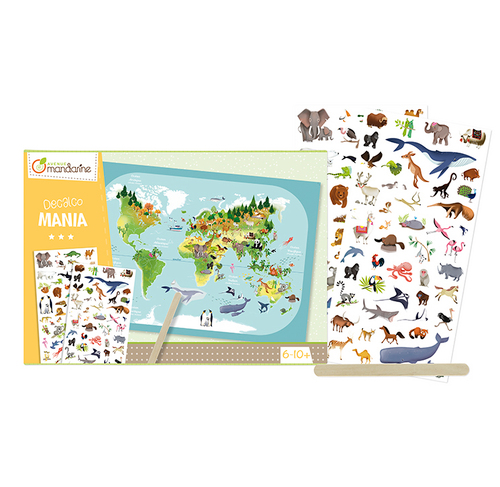 Creative Box Decalco Mania Planisfero