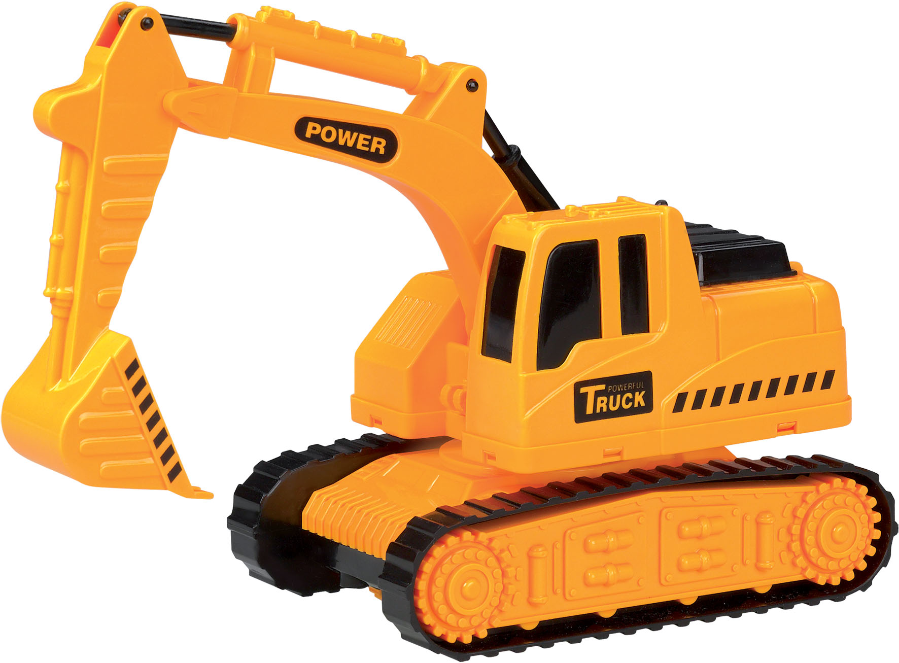 Escavatore con camion a frizione