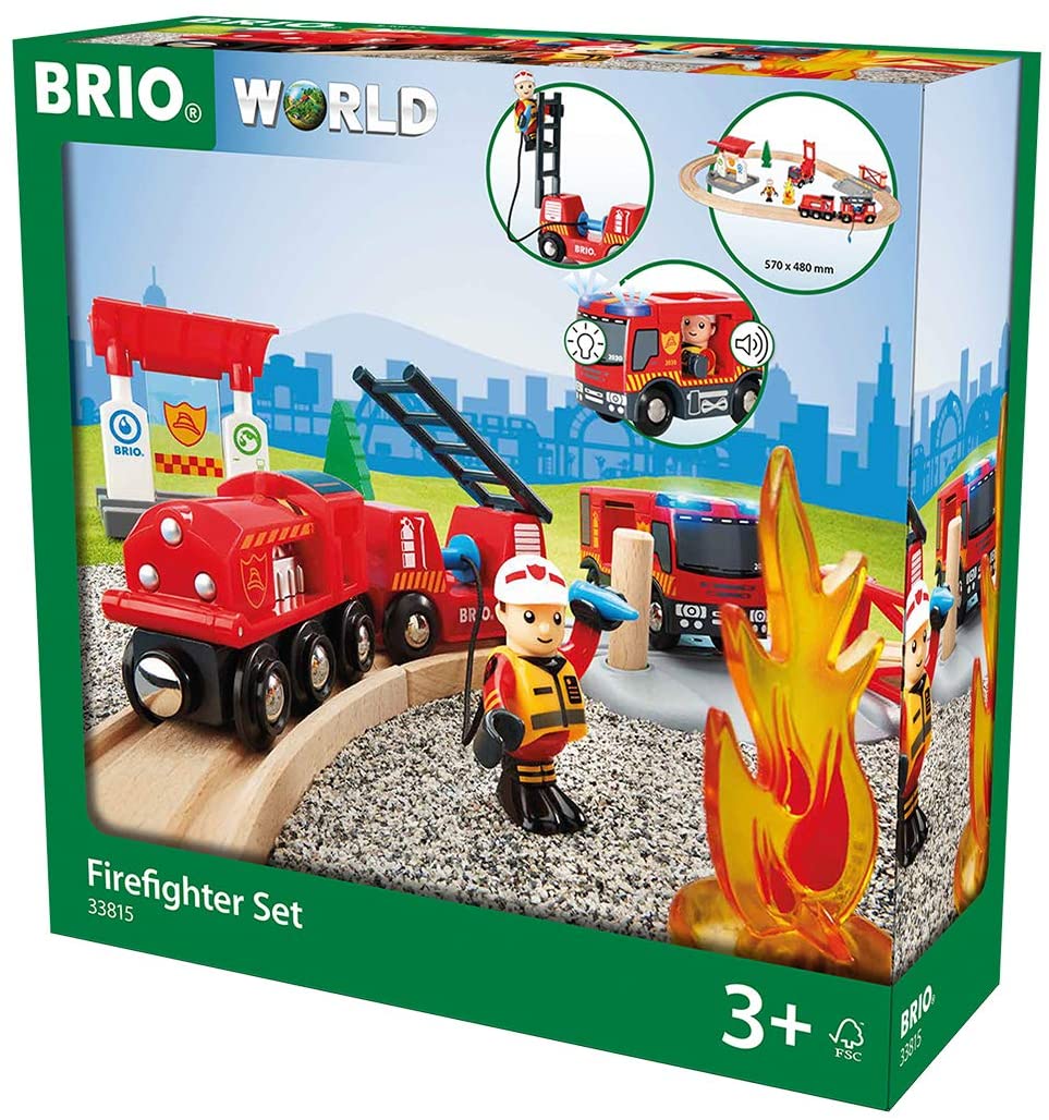 set ferrovia dei vigili del fuoco