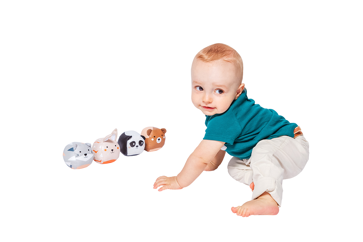 set 4 palline dooballs animali