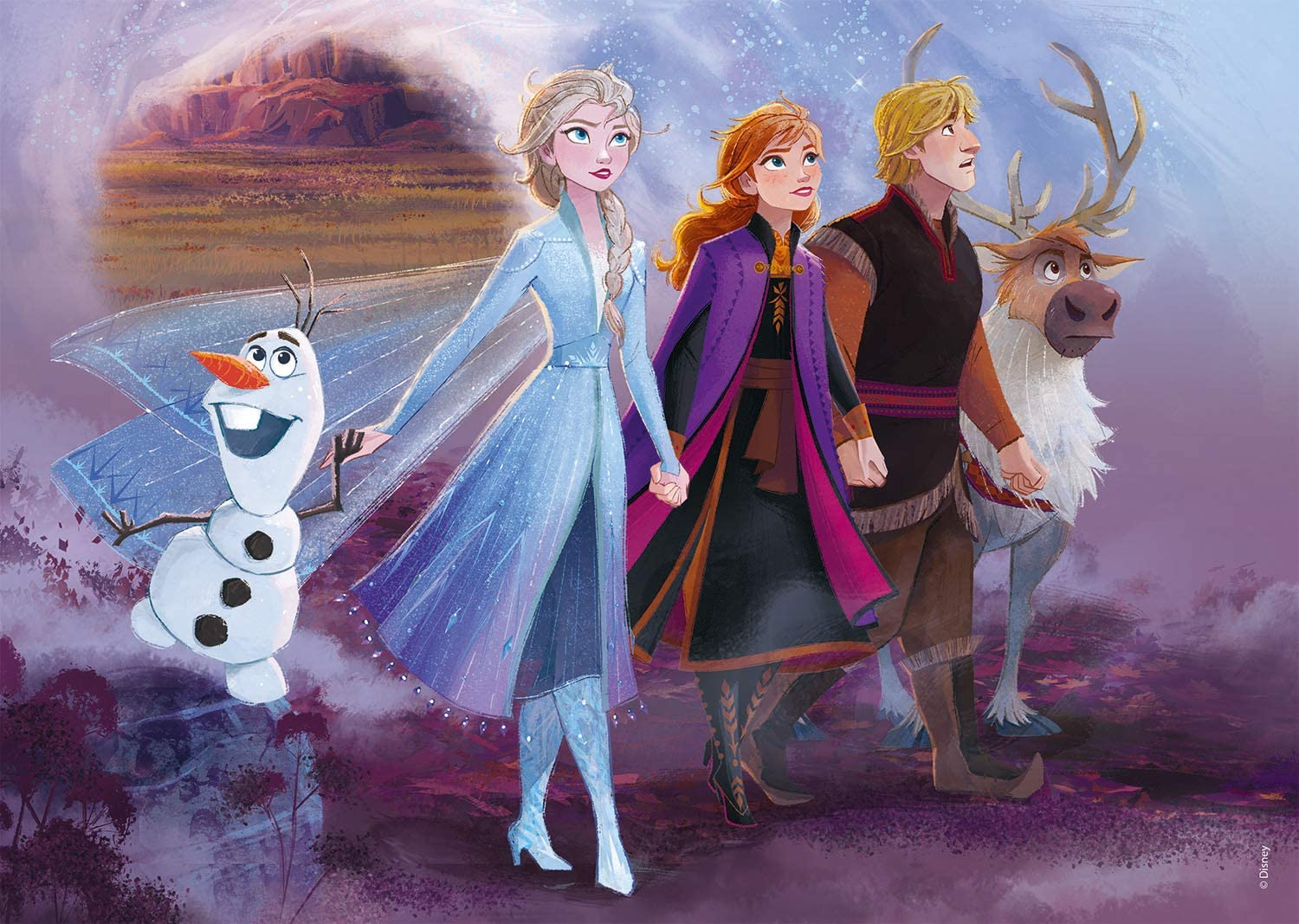frozen 2  2 puzzle da 20 pz