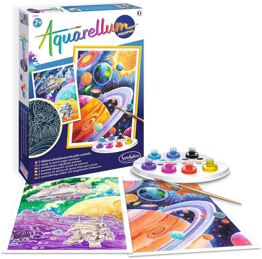 universo fosforescente aquarellum