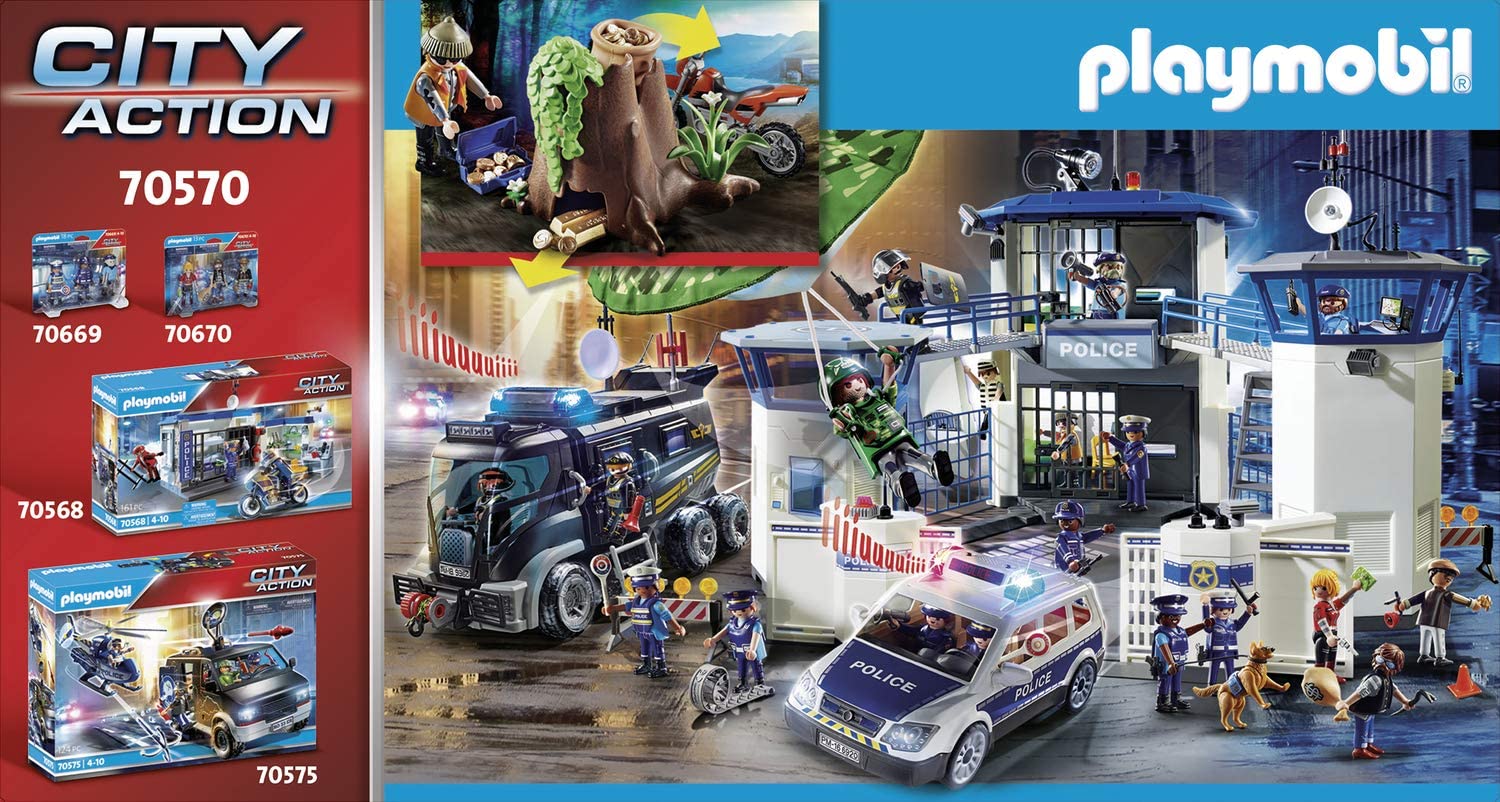 quad della polizia con ladro