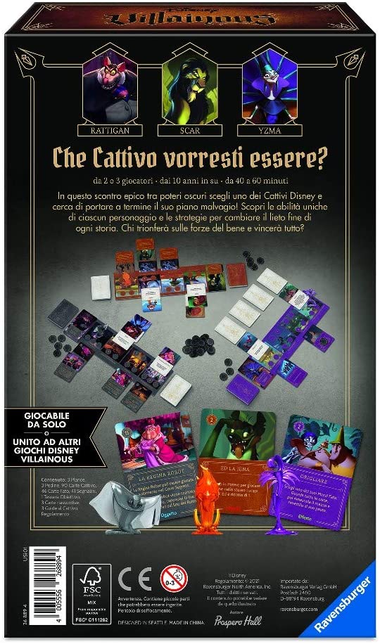 Disney Villainous Evil comes prepared