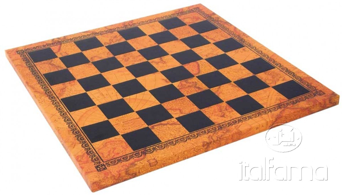 scacchi Camelot piccolo scacchiera ecopelle globo