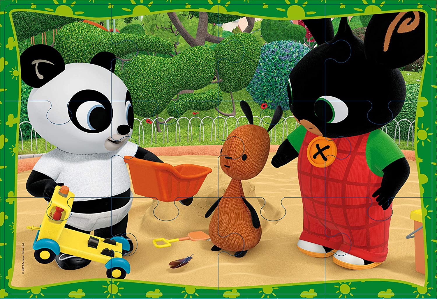 Bing e i suoi amici maxi puzzle 2 x 12 pezzi