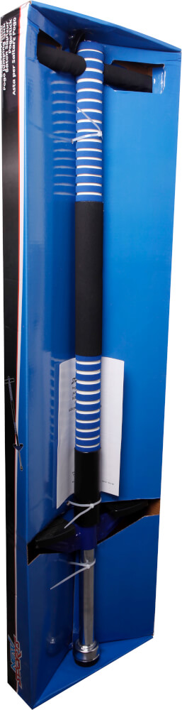 Pogo stick 95cm nero/blu