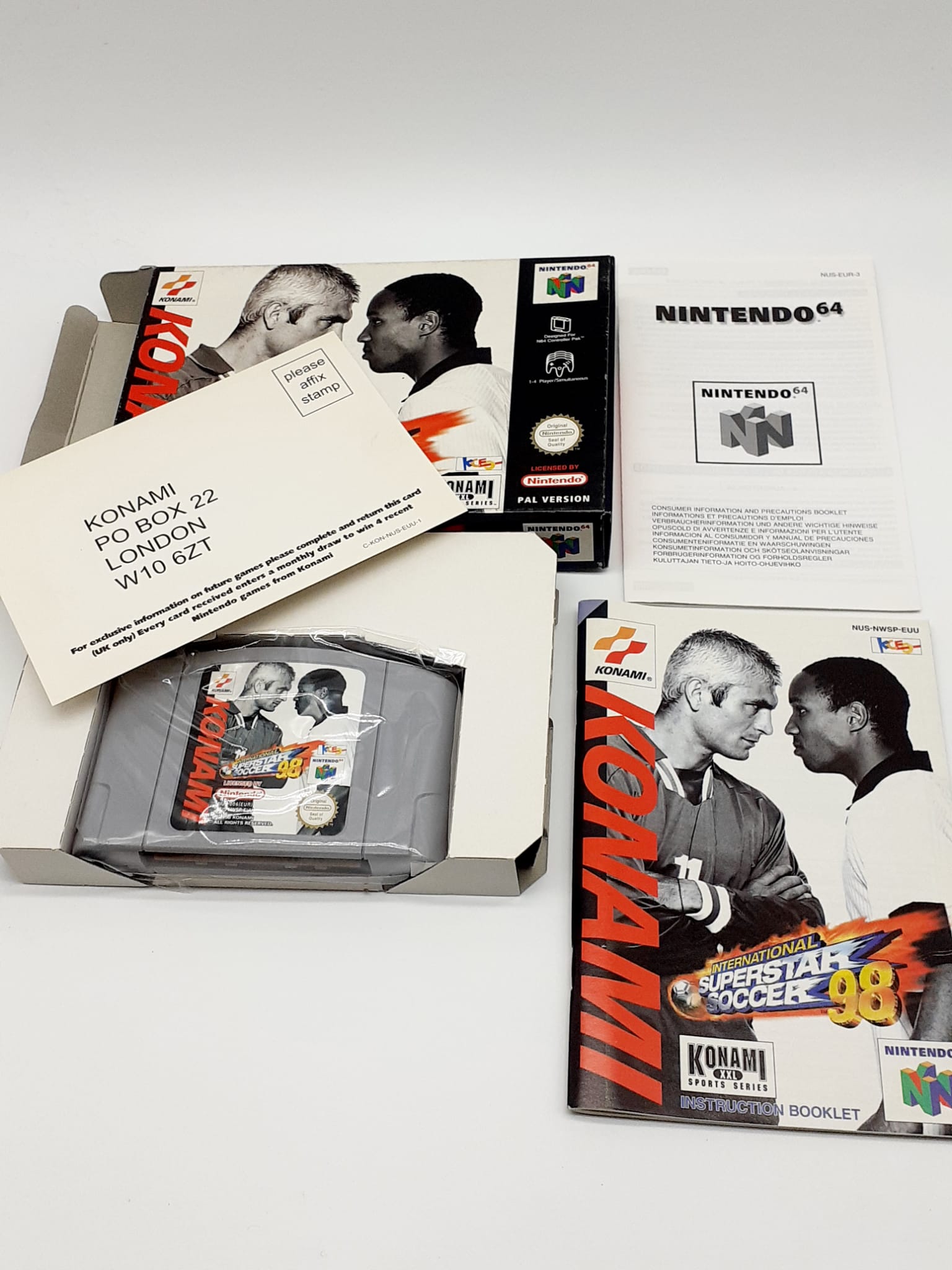 International Superstar Soccer 98 per nintendo 64