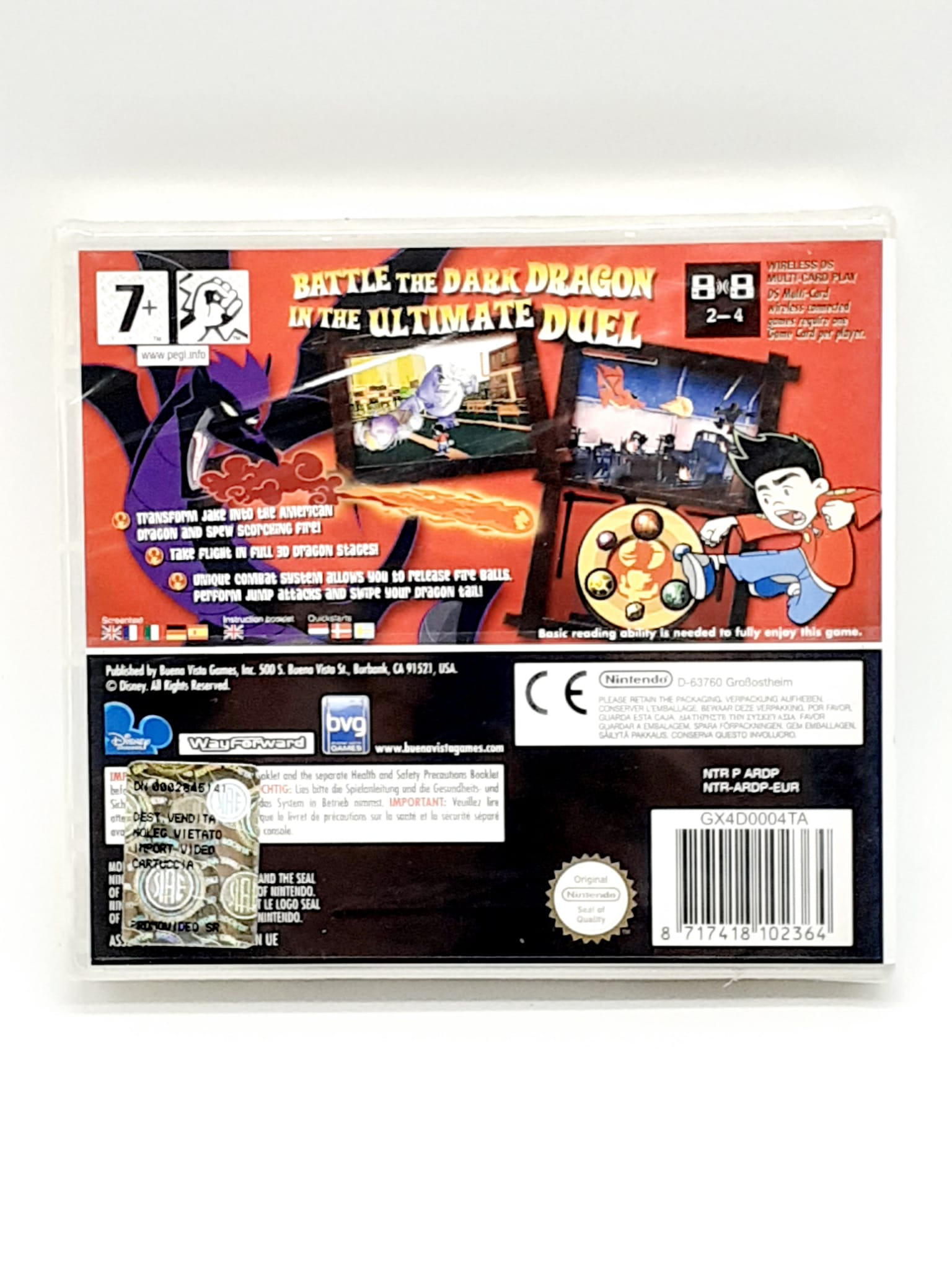 Disney American dragon jake long per Nintendo DS