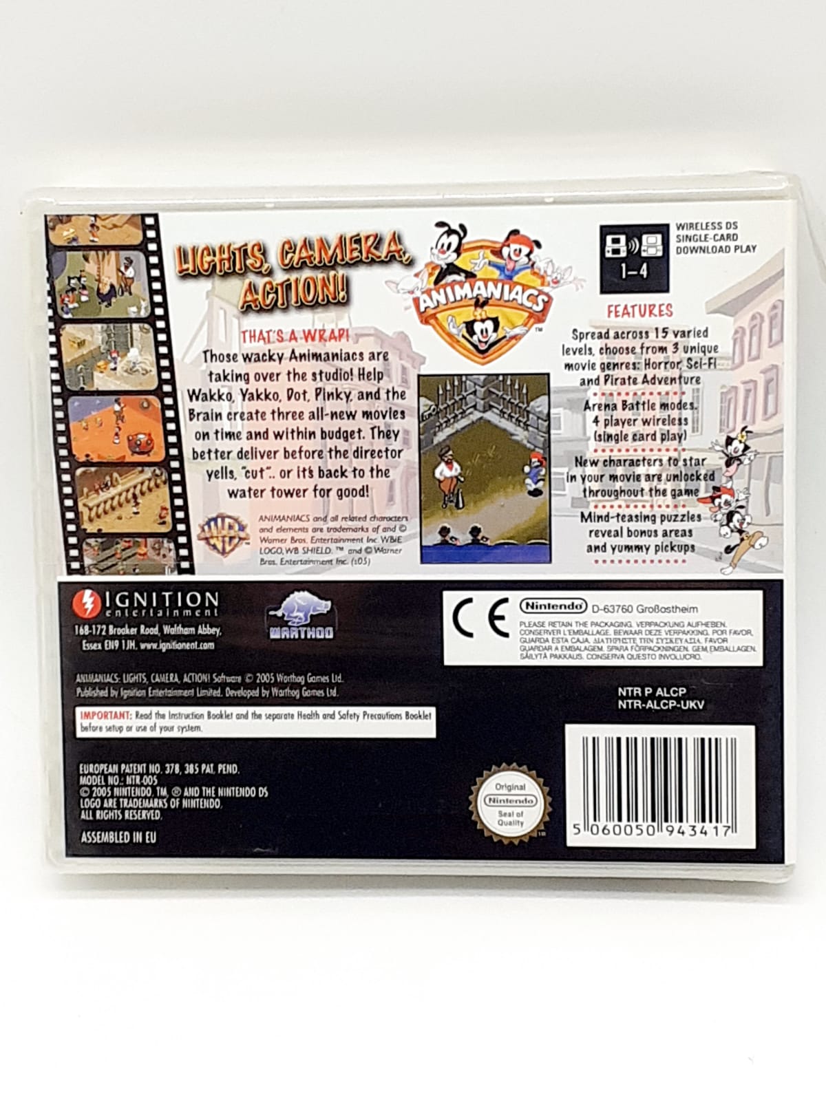 animaniacs nds