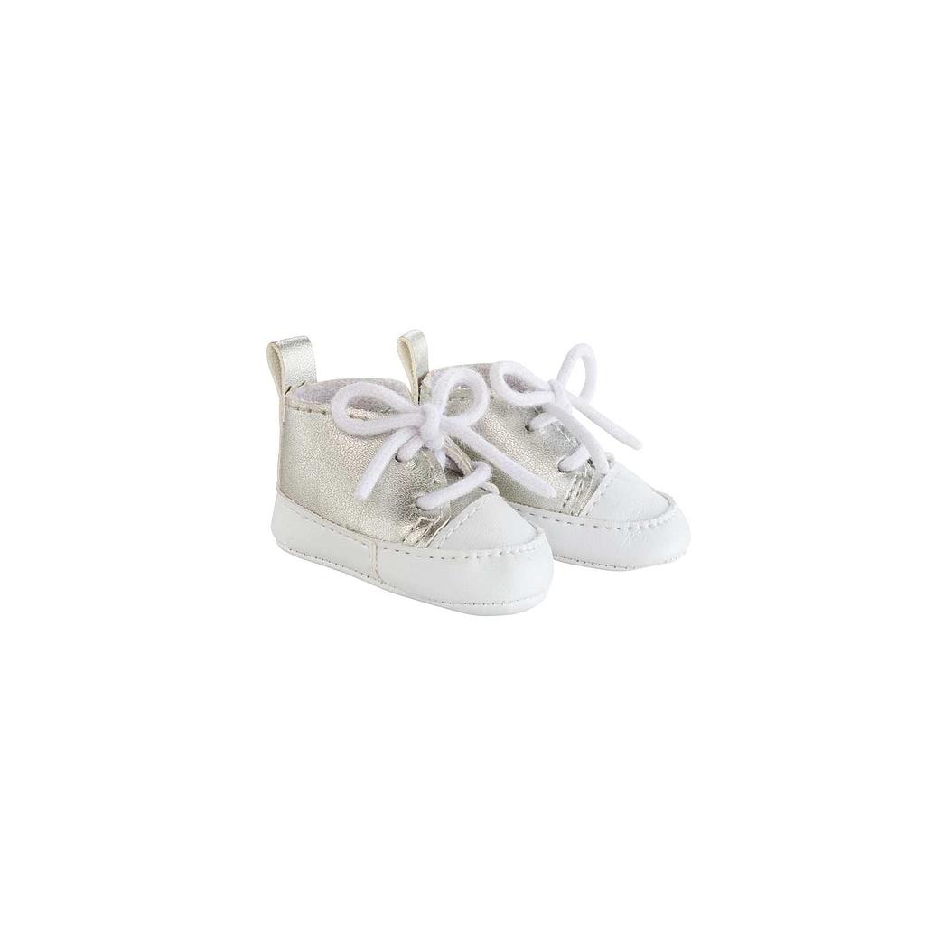scarpe Sneakers Argento