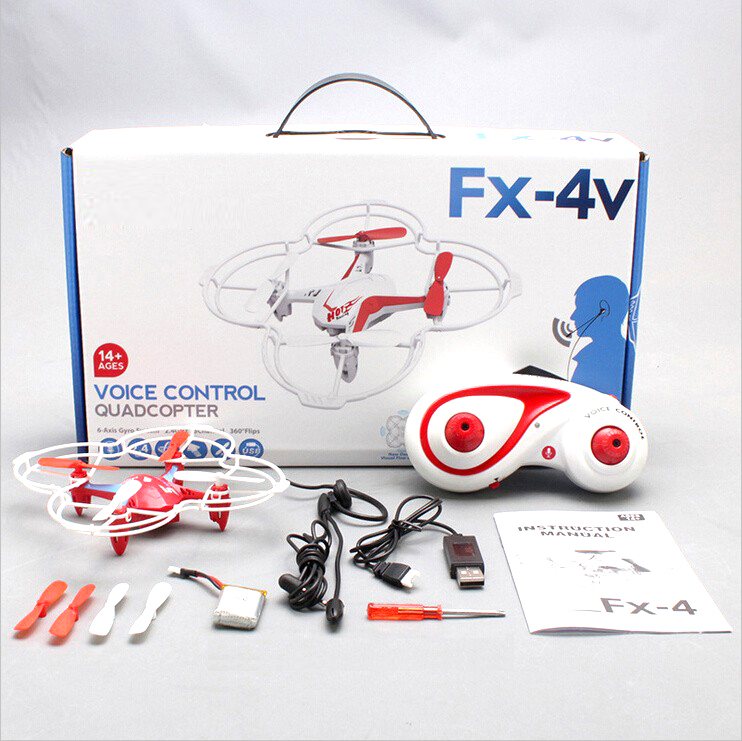 drone FX-4v controllo vocale