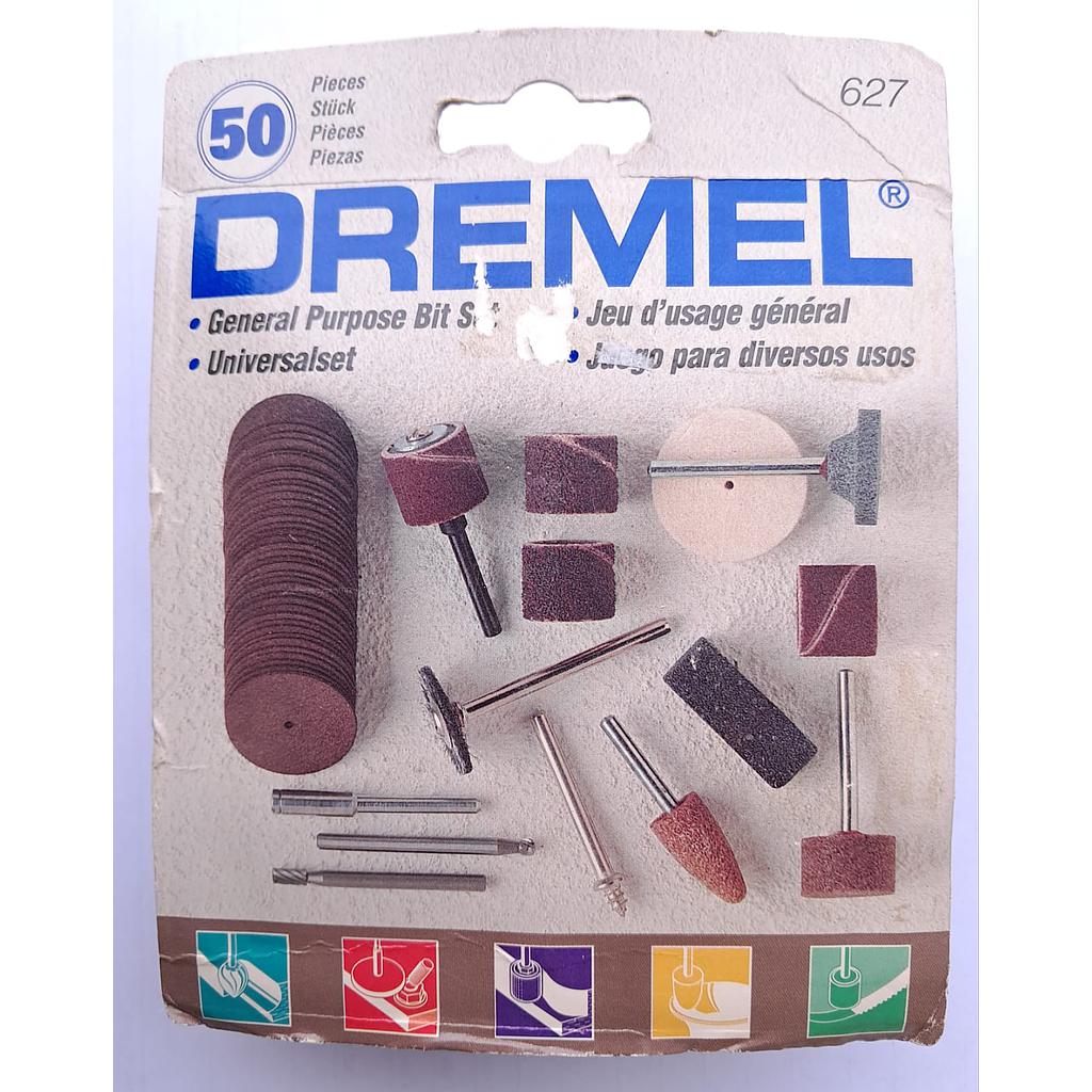 set 50 punte  levigatura lucidatura taglio Dremel