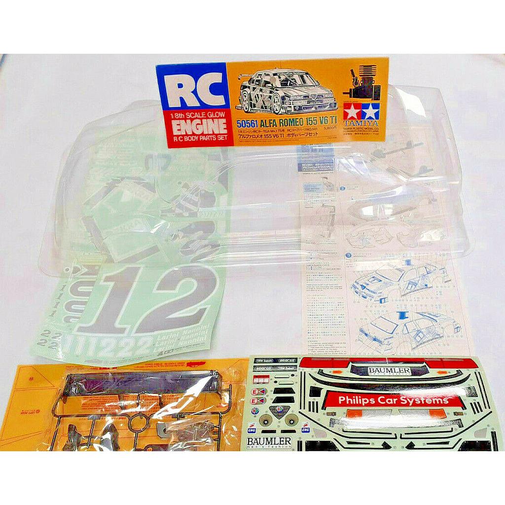 carrozzeria Alfa Romeo 155 V6 TI 1/8 Tamiya