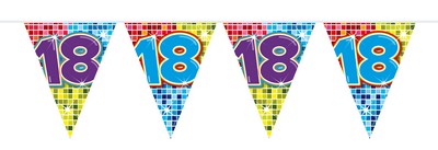 festone bandierine 18 anni