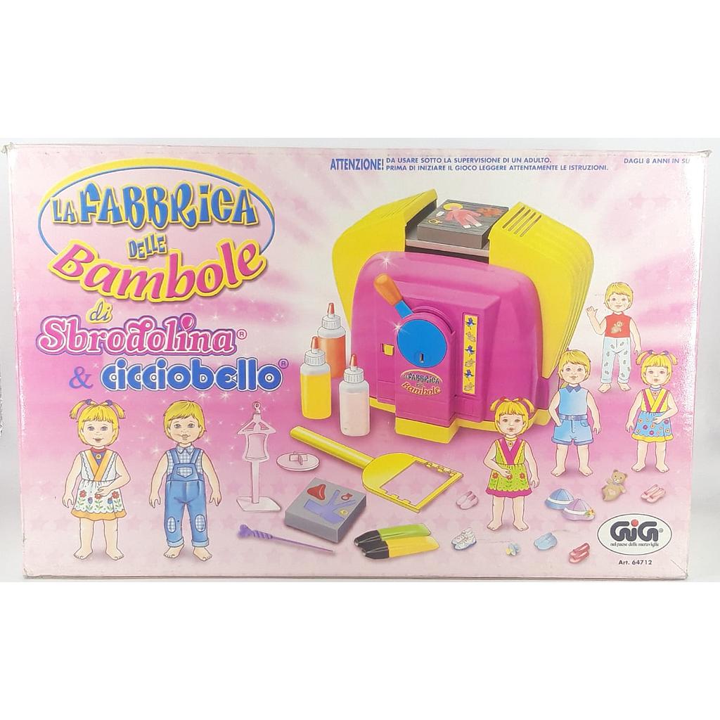 La fabbrica delle bambole Sbrodolina e Cicciobello