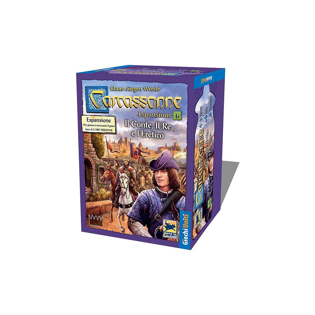 Carcassonne il conte il re l'eretico espansione 6