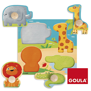 puzzle animali della giungla