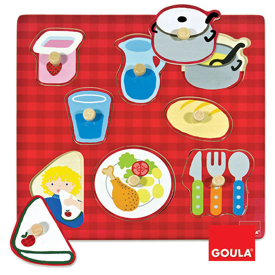 puzzle legno sala da pranzo