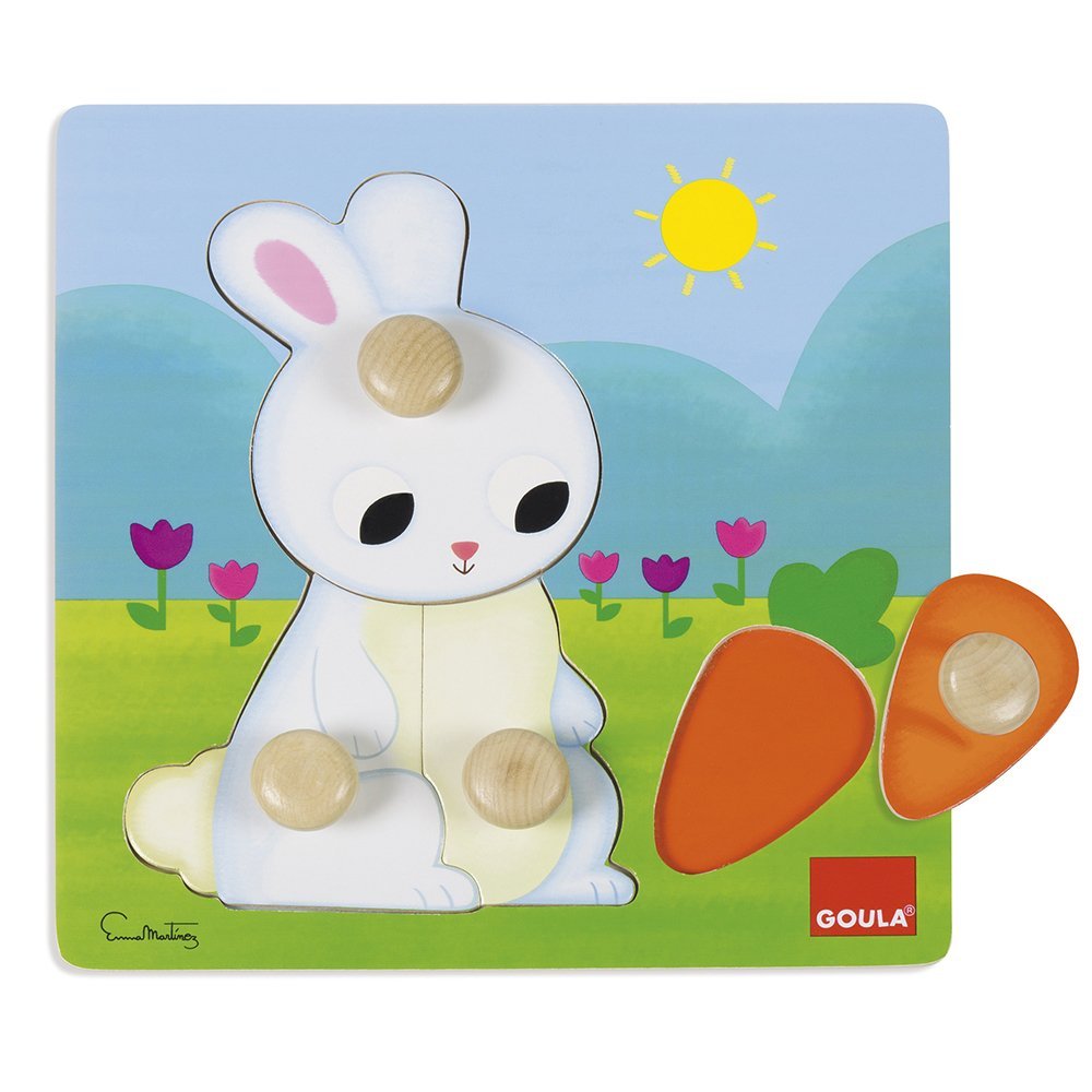 puzzle coniglio 4 pezzi