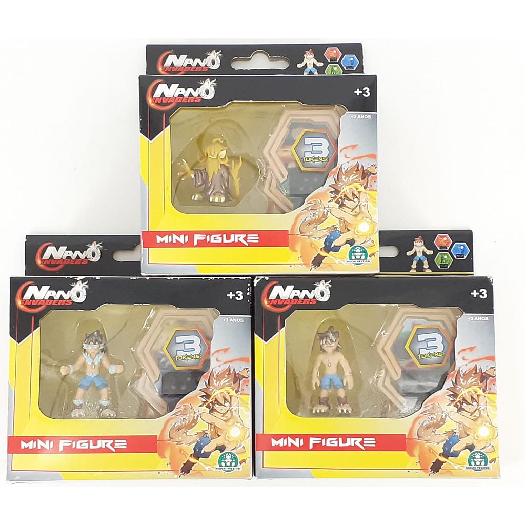 Eroi Nano invaders mini figures