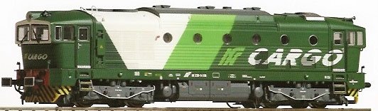 locomotiva diesel 753 DE 520.14 FM ferrovie nord cargo c/sound system