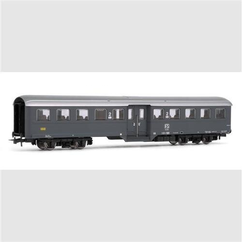 FS carrozza corbellini 2' classe grigio ardesia