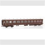 Carrozza Passeggeri tipo 1959 II cl. in livrea castano - FS