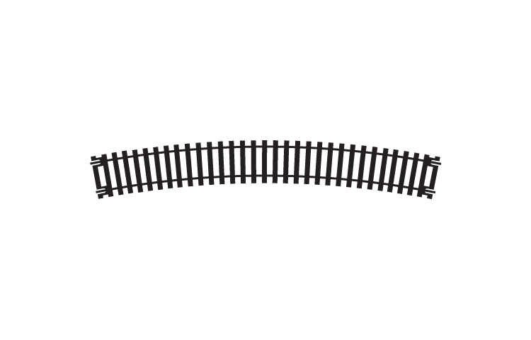 curva raggio 4 438mm