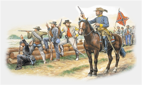 Truppe confederate Guerra civile americana 1:72